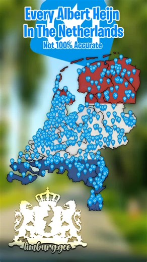 Exploring Every Albert Heijn in the Netherlands