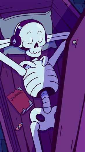 Charming Skeleton Animation for Halloween