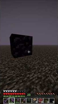 How To Break Bedrock in Survival. #minecraft #minecraftjava #minecrafttutorial
