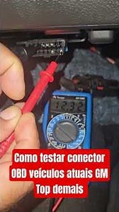 How to test the OBD connector on current GM vehicles. Very easy. #onix #obd