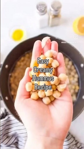 Easy Hummus Recipe 👇