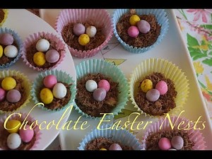 Chocolate Easter Nests | Easter