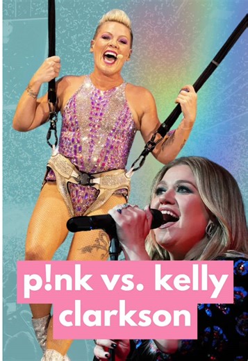 One was in Charlie’s Angels: Full Throttle. The other one keeps a lozenge between her 🍈🍈. How can we possibly choose??? #kellyclarkson #pinkconcert #comedypodcast