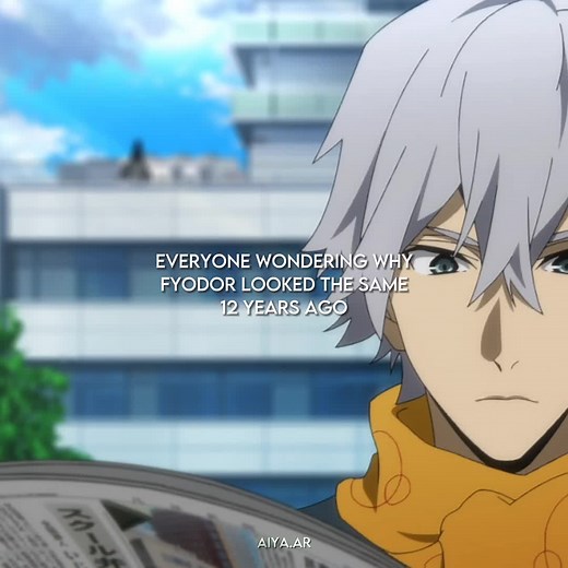 Fyodor Dostoevsky Rooftop Scene - Bungo Stray Dogs