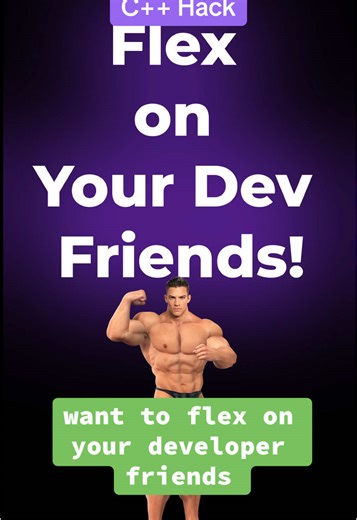 Flex This C Hack: String Literals made simple! #cpp #cpptiktok #programming #programertiktok #flex #coding #cppexplained #cpptips #codinghumor #codingforbeginners #cpptutorials