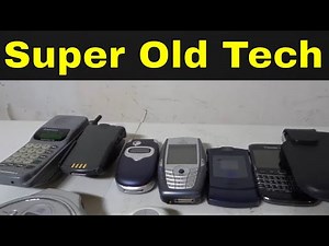 Reviewing Super Old Tech-Cell Phones, Music Players, And Cameras
