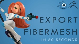 How to Export Zbrush Fibermesh to Blender