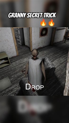 Granny 1 secret trick on hidden sofa || granny ke tricks #granny #shorts #grannyhorrorgame