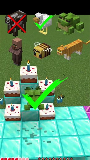 Minecraft Mob run test! #minecraftanimation #minecraftmemes #minecraftshorts #minecraftsurvival