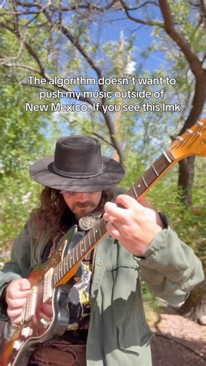 The algorithm gods don’t like 90s inspired cowpunk riffs￼ #altrock #newmusic