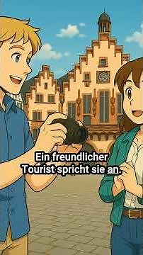 Episode 2. Lena Explores Frankfurt's Heart - German Travel Story A1/A2
