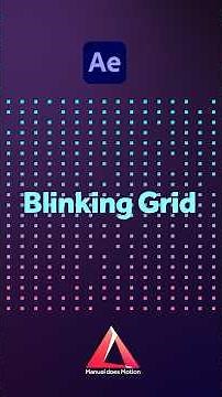Blinking Grid in After Effects | Tutorial