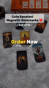 14K views · 242 reactions | ️ Divine Sanatani Magnetic Bookmarks –...