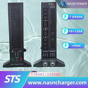 [Hot Item] 110VAC 2u Sts Dual Power Input Static Transfer Switch 63A