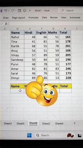 “1 Second me Excel me kisi bhi person ka record find karo 🔍🔥” #shorts #excel