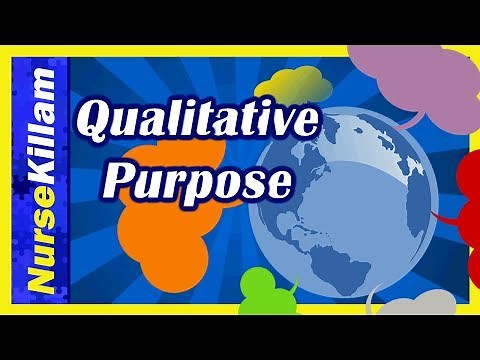 Qualitative purpose wording for writing a research proposal, publication or thesis (Purpose Part 2)