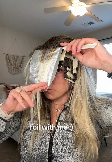 DIY Half Head Highlights at Home