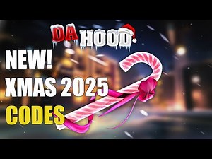 🎅 DA HOOD CODES [ROBLOX] | *NEW* ALL WORKING DECEMBER 2025 CODES