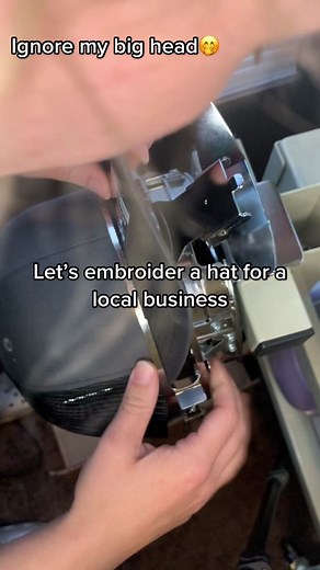 Lets #embroider a #hat for a #local #business #embroiderymachine #embroiderybusiness #babylock #sewcraftyokie #embroideredhat #embroideredhats #hatembroidery #embroiderytutorial #howto #hats #embroideryart #embroideredlogo #logo #logoembroidery #logoembroiderydesign #fyp #fypシ #smallbusiness #smallbusinesscheck #smallbusinessowner #smallbusinesstiktok