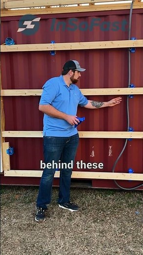 The X-Bracket System on the Exterior of a Container Home