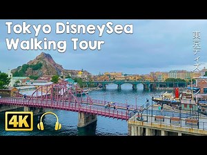 [JAPAN WALK] Tokyo DisneySea Walking Tour (Aug.2021)