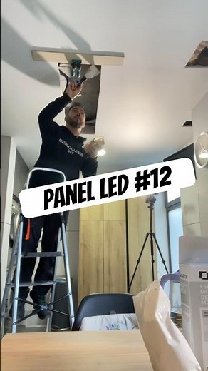 Cómo instalar un panel LED en el techo. Cómo instalar un panel LED empotrable en el techo￼. #diy