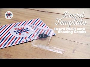 Beard Template Beard Mold with Shaving Combs
