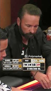 Daniel Negreanu puts on a masterclass on how to play Aces 😤