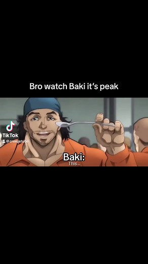 Bro whats with the peeing #baki #piss #anime #meme #fyp #xyzbca