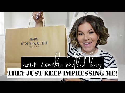 NEW Coach Outlet Bag | You Won't Believe How Good This Is! | Coach Outlet Haul and Review