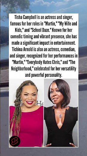 Tisha Campbell and Tichina Arnold: Dynamic duo redefining comedy #tishacampbell #tichinaarnold