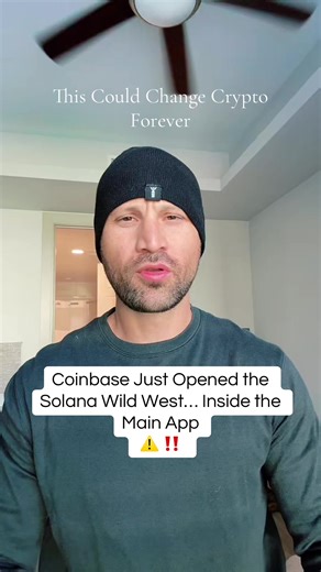 Coinbase just enabled near-instant trading for newly launched Solana tokens in the main app. Convenience is high… but so is risk. New tokens ≠ vetted tokens, and “one tap access” can amplify rugs, volatility, and public panic, which could reshape adoption and fundraising heading into 2026. Protect yourself: stick to majors, avoid new-launch FOMO, size risk like it can go to zero, and don’t confuse a trusted UI with safety. #coinbase #solana #crypto #cryptonews #investing