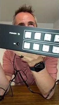 Setting Up the HDMI Matrix Switch