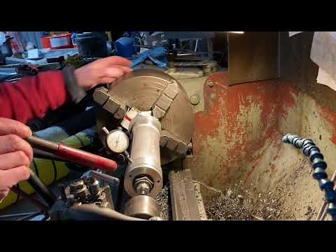 Pressure turning and trepanning in the Colchester student Lathe.