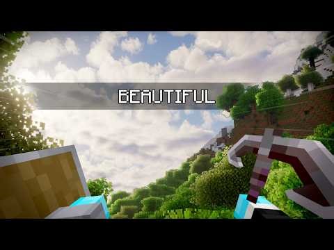Playing Minecraft except it looks really good
