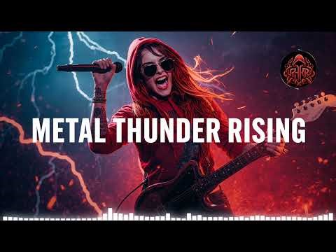 🎸🔥 Metal Thunder Rising 🔥⚡ — Epic 80s Heavy Metal Anthem of Power and Fire!