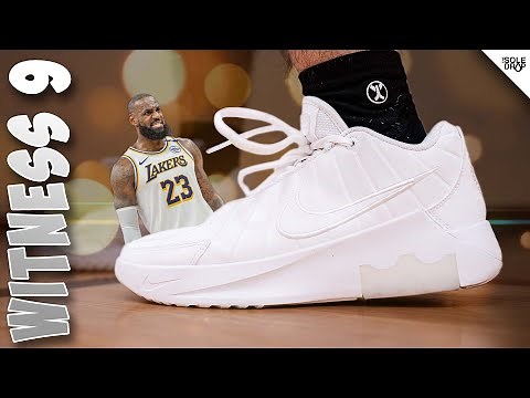 Lebron's $100 HOOP SHOE! Nike Lebron Witness 9 Performance Review!