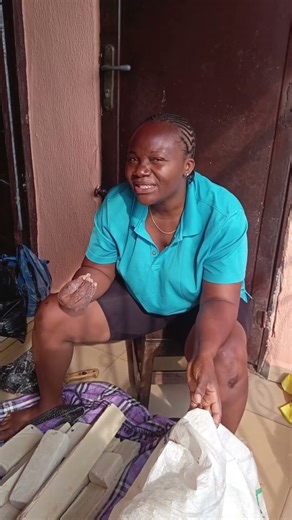 Here comes local soap for washing. Do you like local soap, have you used it before?