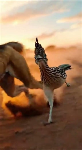 This Roadrunner Is Faster Than Death 😱 Wild Dogs Can’t Catch It