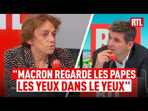 Caroline Pigozzi facing Thomas Sotto on RTL | full