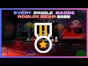 How to get EVERY Single BADGE in Bear! | Roblox Bear (Alpha) *2026*