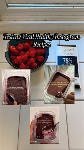 Try This Healthy Viral Instagram Dessert #recipe #food