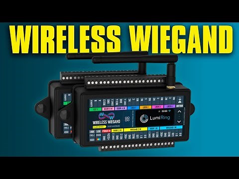 Wireless Wiegand by LumiRing: Point To Point Bridge Device