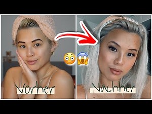 Alltags Make Up Routine Glowy Skin + Basic Schminktipps für Anfänger zum Nachschminken⎟Nhitastic