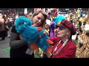 FOLKMANIS PUPPETS 2013 TOY FAIR with SYLVIA GALLEN