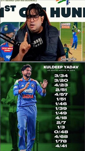 Kuldeep Yadav Destroys South Africa Again! 💙 | 4 Wickets in 3rd ODI!