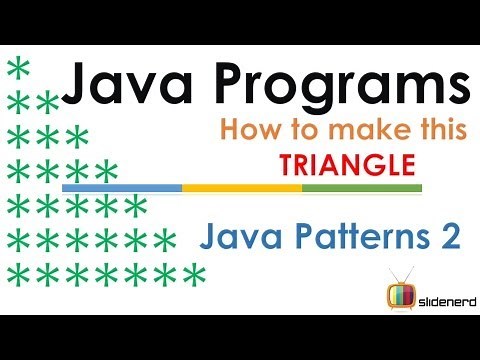 57 Java Patterns Triangle 1 Code |