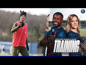⚽️ AS Monaco-Paris Saint-Germain: Live training session 🔴🔵
