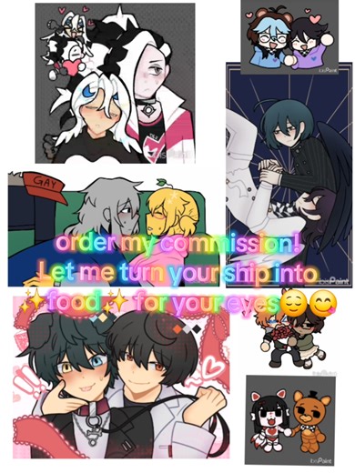 Ooohh you want to buy my art commission ssooooOOooOooooo BAAaaAaD oOOoohhh~ #artcommission #danganronpa #badthings #ensemblestars #yumeship