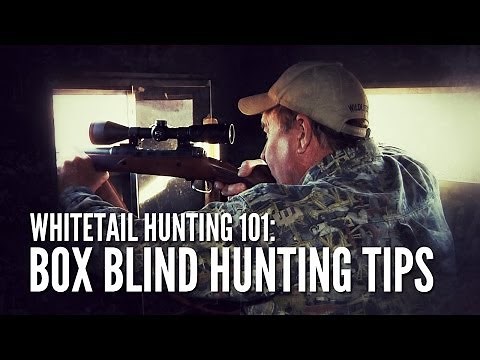 Whitetail Hunting Tips 101: How to Hunt From a Box Blind